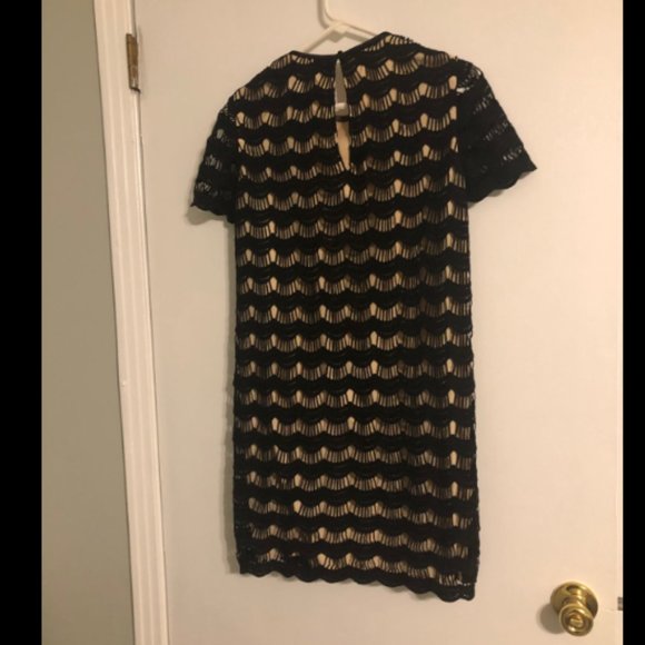 Kate Spade Black and Cream Mini Dress - Picture 3 of 3